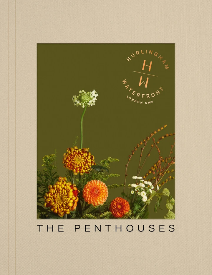 Hurlingham Waterfront — The penthouses brochure cover